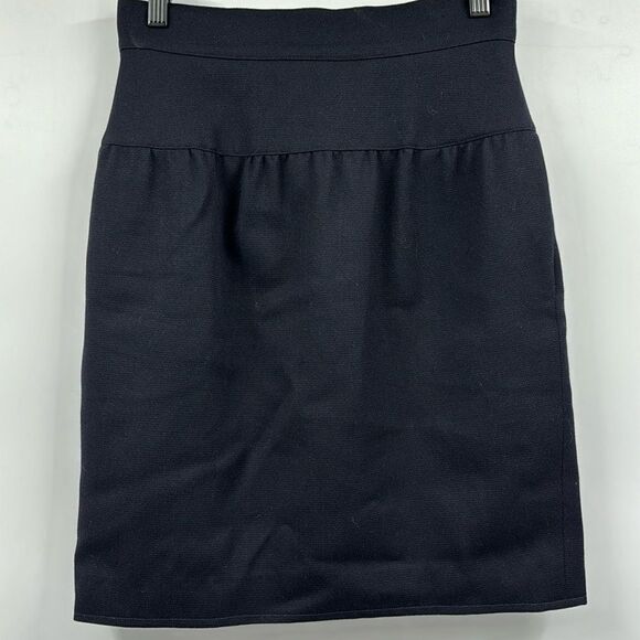 Fendi Vintage Black Wool Skirt IT42 US 6 - Picture 1 of 6